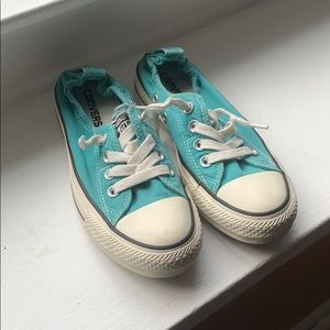 Teal Converse Women’s size 5